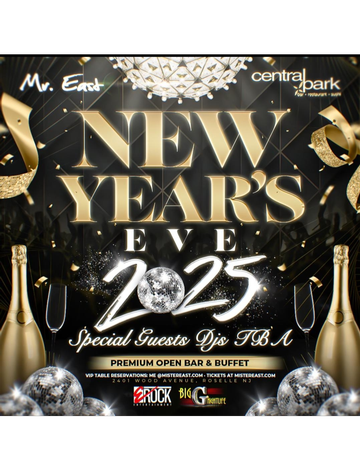 Event NYE 2025 At Mister East