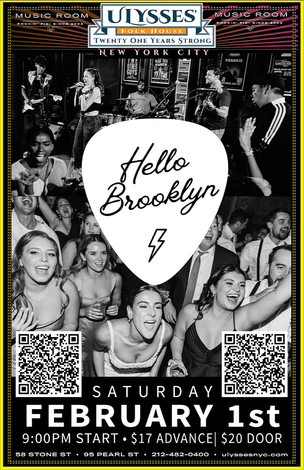 Event Hello Brooklyn - Live Music Show @ Ulysses Folk House