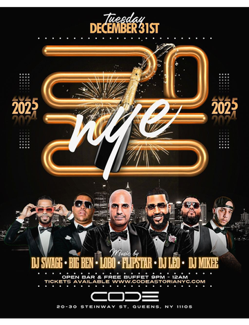 Event New Years Eve 2025 At Code Astoria