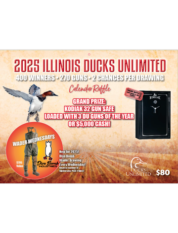 Event 2025 Illinois Calendar Raffle ONLINE Listing