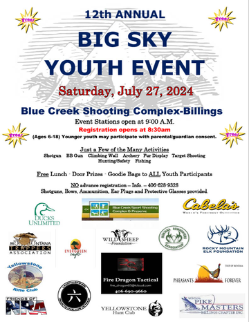 Event Big Sky Youth Event 