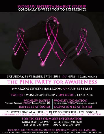 Event Pink Party for Awareness