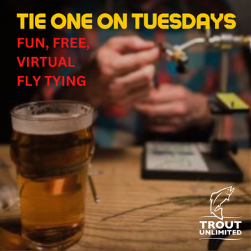 Event Tie One On Tuesdays: Virtual Fly Tying Night with Luca Caniato