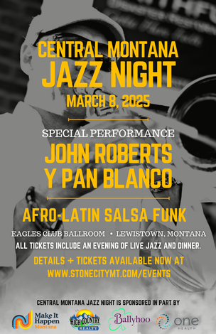 Event Central Montana Jazz Night featuring John Roberts Y Pan Blanco