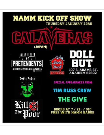 Event NAMM Kickoff Show