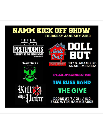 Event NAMM Kickoff Show