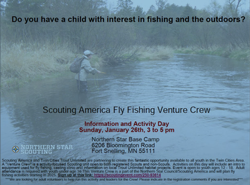 Event Scouting America Fly Fishing Venture Crew