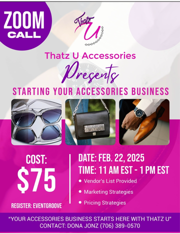 Event Starting Your Accessories Business