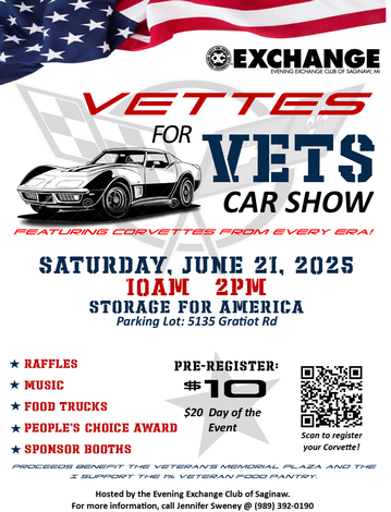 Event Vettes for Vets Car Show