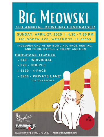 Event STSFF 2025 - Big Meowski Annual Bowling Fundraiser