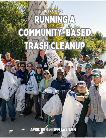 Event Clean My Water: Running a Community-based Trash Cleanup (April)