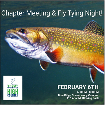 Event High Country TU Chapter Meeting and Fly Tying Night