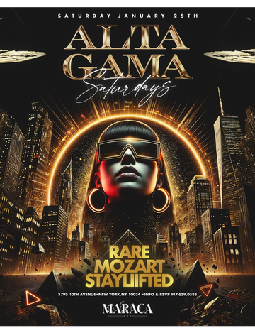 Event Alta Gama Saturdays At Maraca NYC