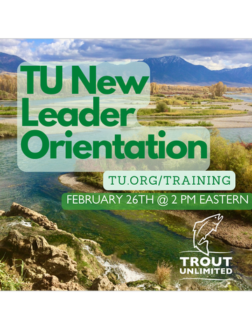 Event TU Training - New Leader Orientation