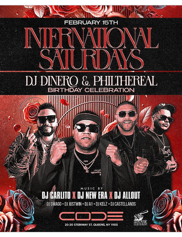 Event International Saturdays NBA All Star Weekend At Code Astoria