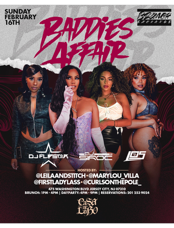 Event Brunch Exchange Baddies Affair Presidents Day Weekend At Casa De Lobo