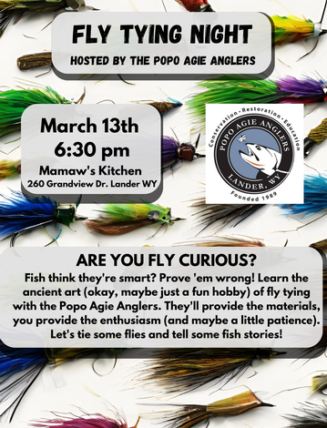 Event Popo Agie Anglers Fly Tying Night