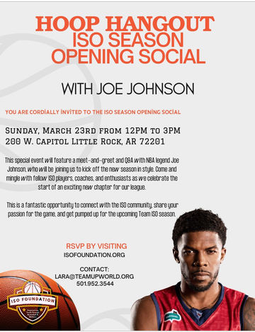 Event Hoop Hangout - ISO Season Opening Social 