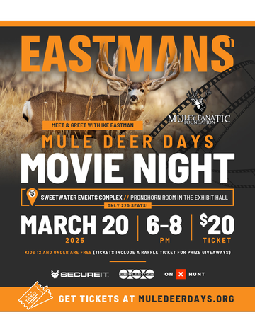 Event Eastman's Mule Deer Days Movie Night