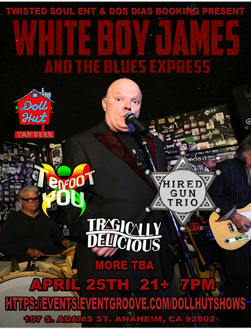 Event White Boy James & The Blues Express