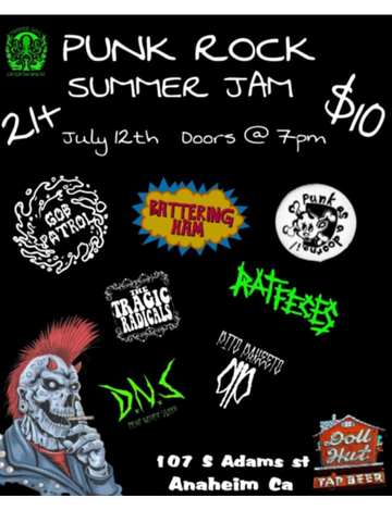 Event Punk Rock Summer Jam