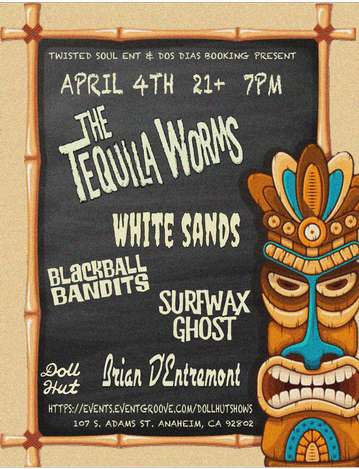 Event Tequila Worms w/ White Sands