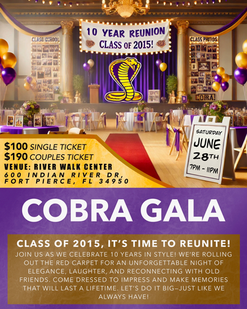 Event FORT PIERCE CENTRAL CLASS OF 2015: 10 YEAR REUNION