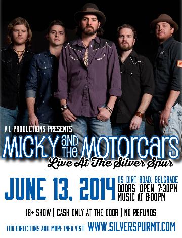 Event Micky and the Motorcars - Live at the Silver Spur