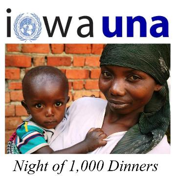 Event Iowa UNA "Night of 1,000 Dinners"