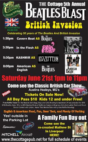 Event Beatle Blast British Invasion