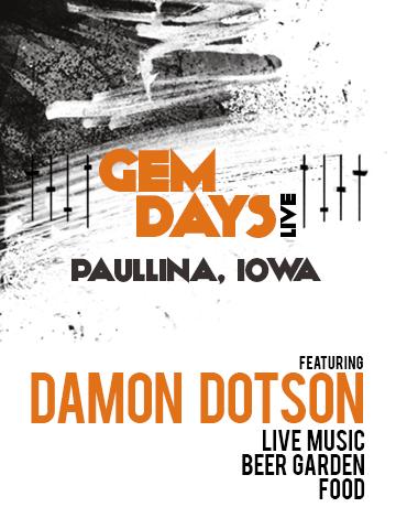 Event Gem Days LIVE featuring Damon Dotson