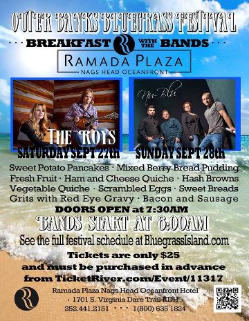 Event OBX Bluegrass Breakfast with the Band