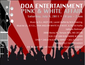 Event Pink & White Affair