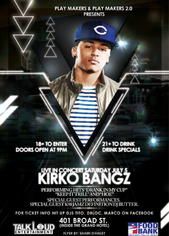 Event Kirko Bangz Live in Concert