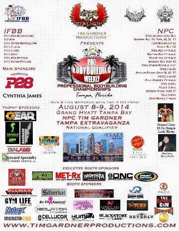 Event 2014 IFBB Pro Bodybuilding Weekly Championships