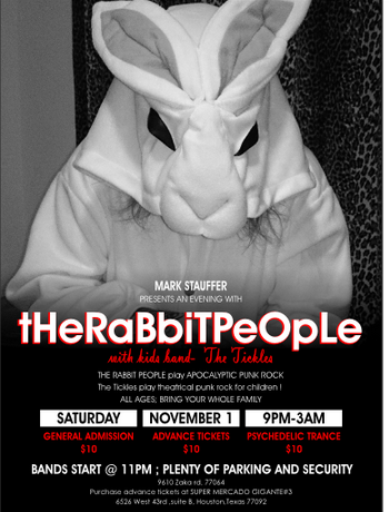 Event An Evening with The Rabbit People
