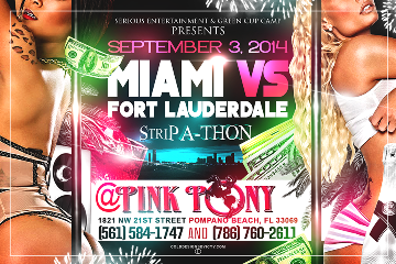 Event Stripathon (Miami vs Fort Lauderdale)