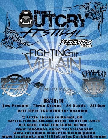 Event Hemet Outcry Festival!!