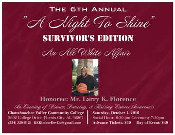 Event The 6th Annual, "A Night To Shine"