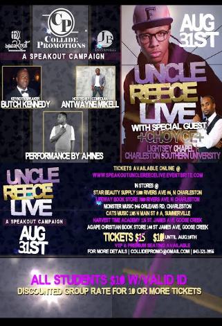Event Uncle Reece Live