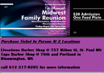 Event 1st Annual Midwest Family Reunion