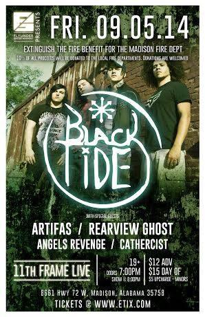 Event Black Tide with Artifas and Rearview Ghost