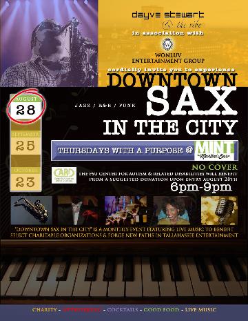 Event Downtown Sax in the City