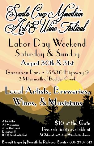 Event Santa Cruz Mountain Art and Wine Festival