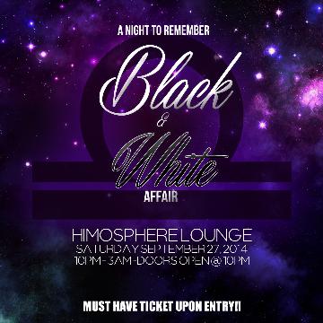 Event A Night To Remember: Black & White Affair