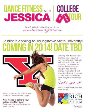 Event Dance Fitness with JESSICA at YSU