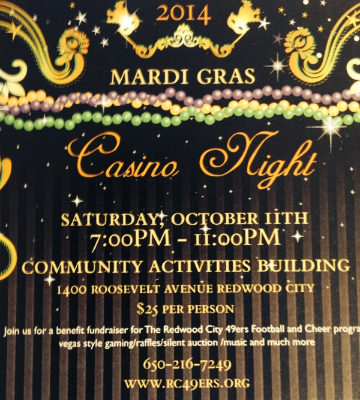 Event Mardi Gras Casino Night
