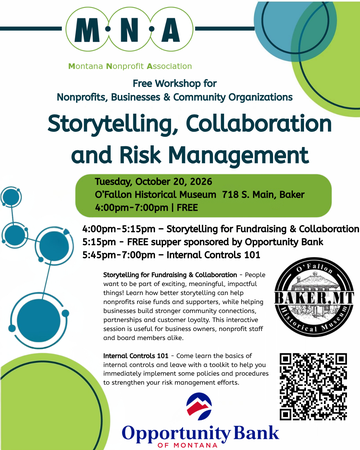 Event FREE MNA Fundraising and Risk Management Workshop