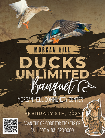 Event Morgan Hill Ducks Unlimited 2027 Banquet & Auction
