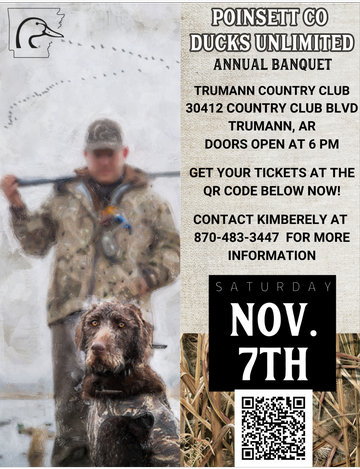 Event Poinsett County DU Membership Banquet - Trumann